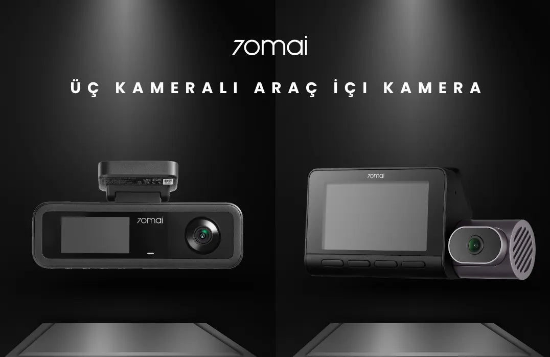 70mai 4K T800&nbsp; Araç Kamerası vs T400 70Mai